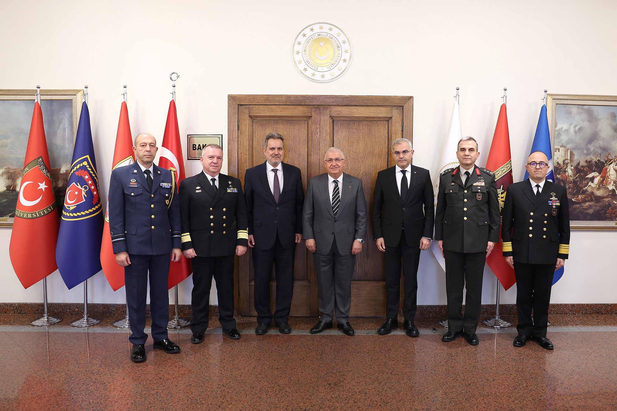 Bakan Güler, Yunanistan Dışişleri Bakanı Genel Sekreteri Lalacos ile görüştü