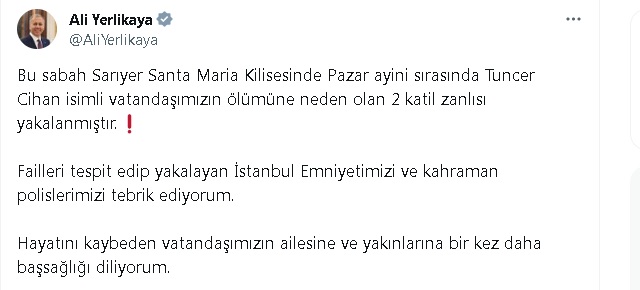 Bakan Yerlikaya: Milletimizin birliğini beraberliğini bozmaya kastedenler hiçbir şekilde başarılı olamayacaklar (2)