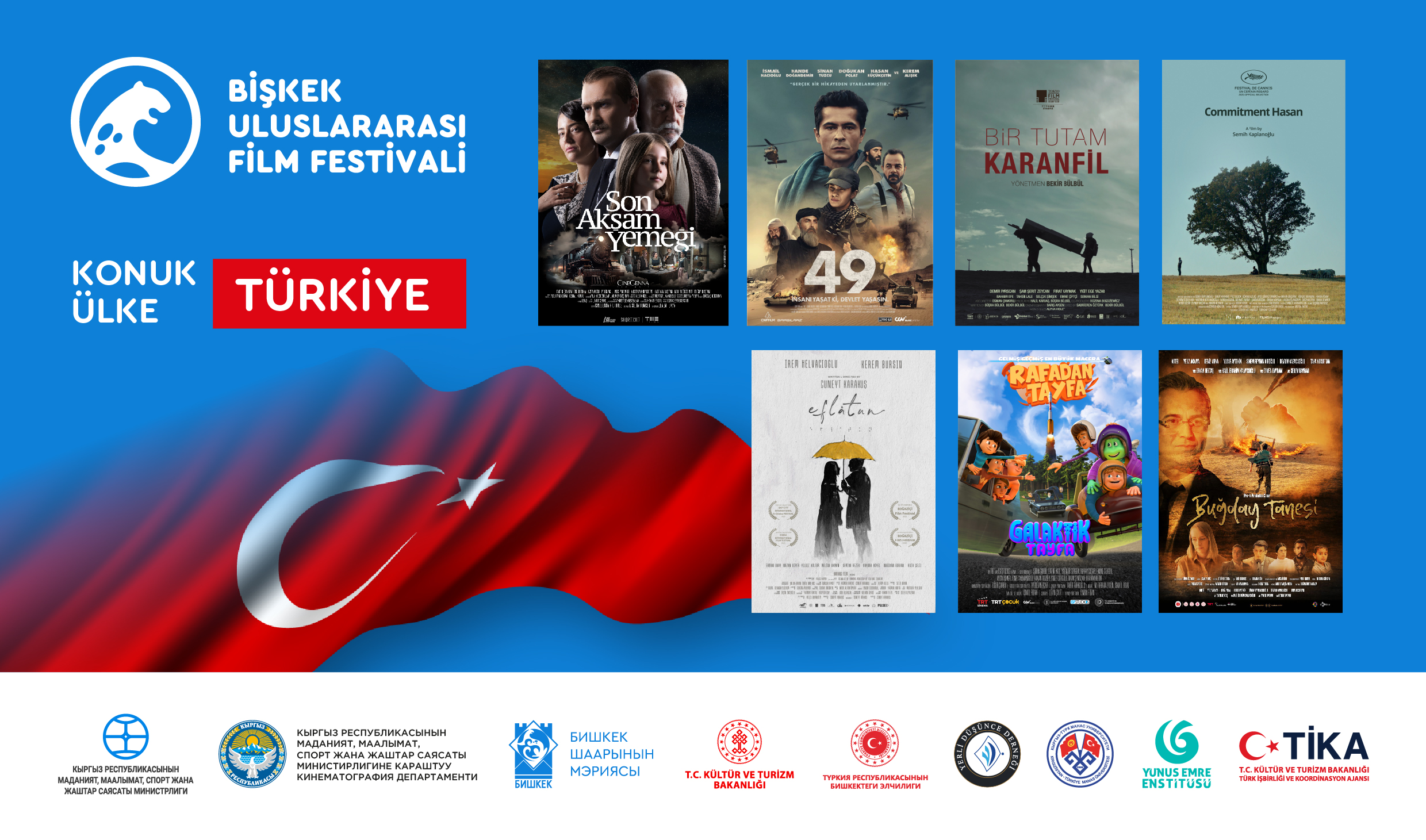 Bişkek Uluslararası Film Festivali’nde Türk filmleri haftası