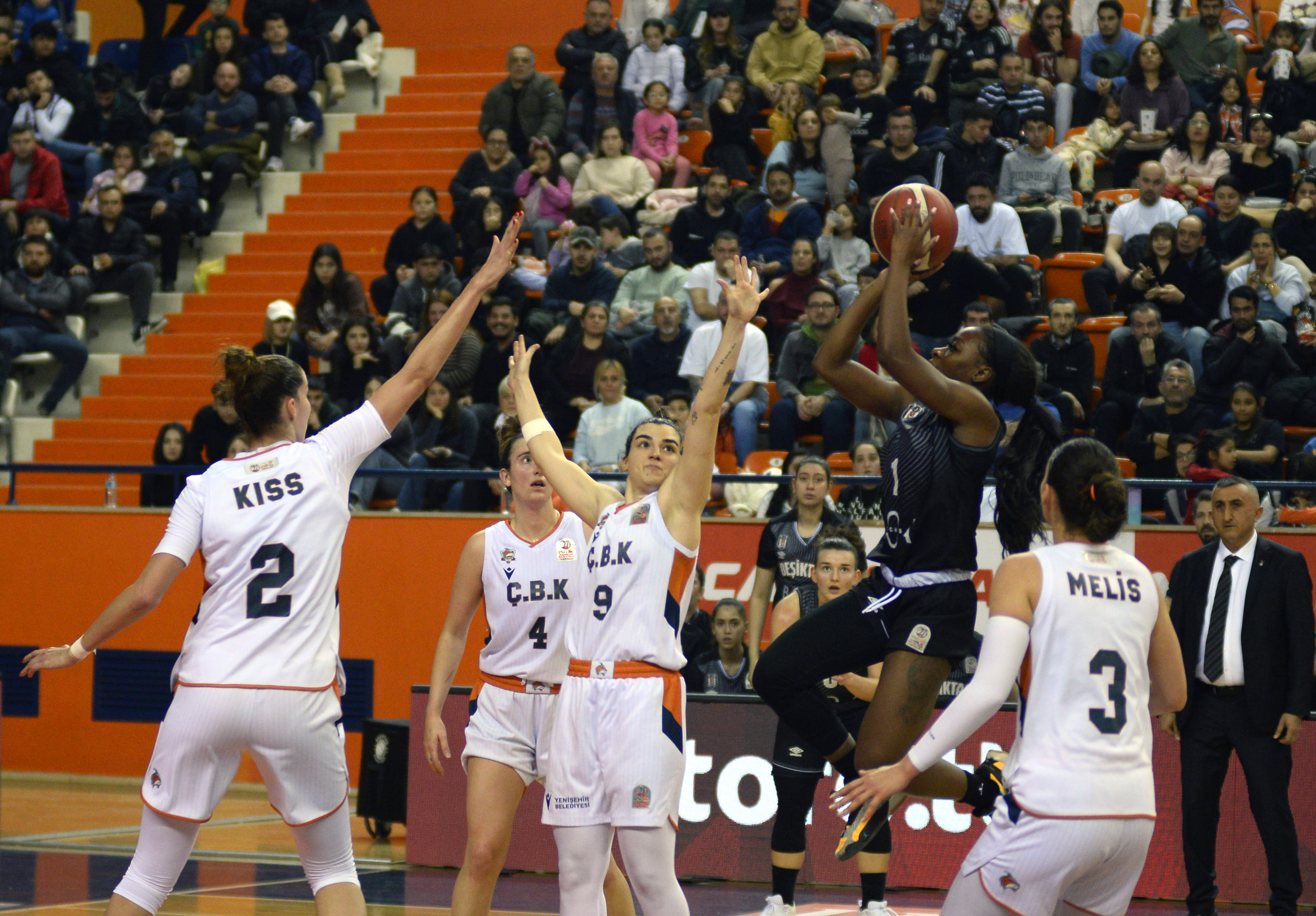 ÇBK Mersin - Beşiktaş: 70-75