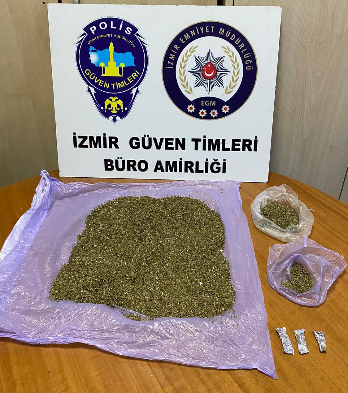 Cezaevi firarisi yapılan operasyonda uyuşturucu madde ile yakalandı