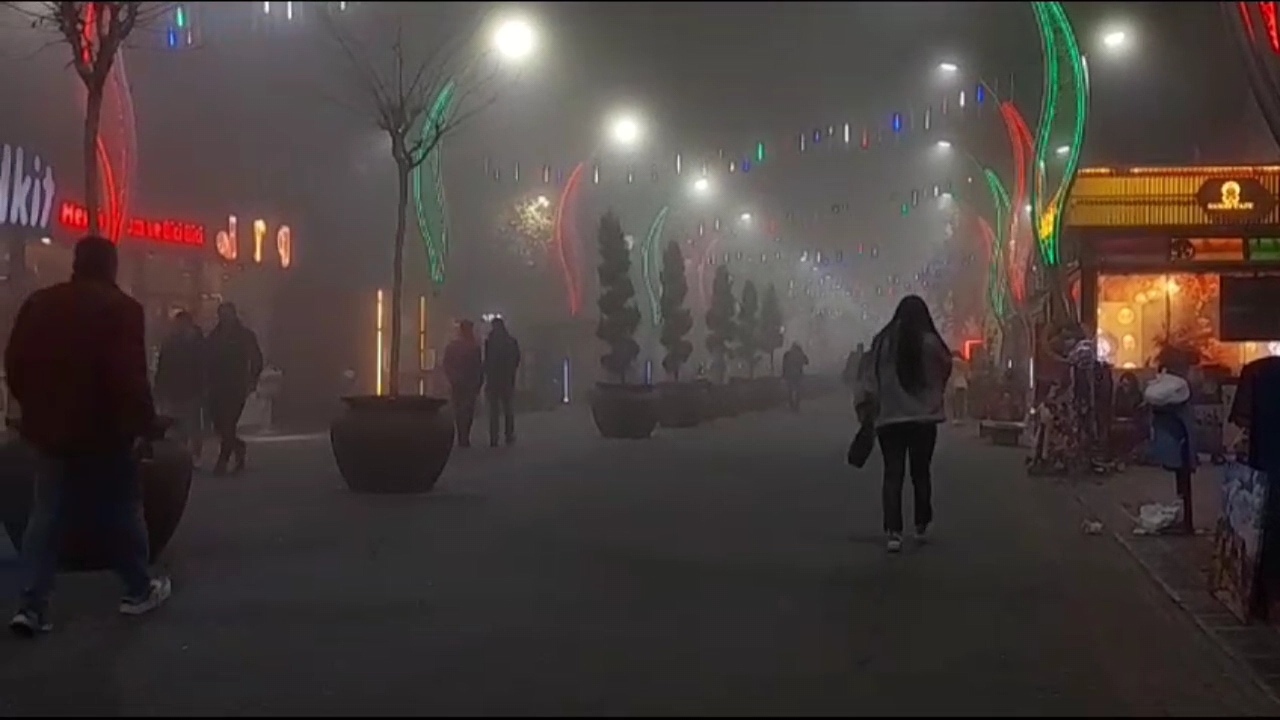 Diyarbakır’da hava trafiğine ‘sis’ engeli