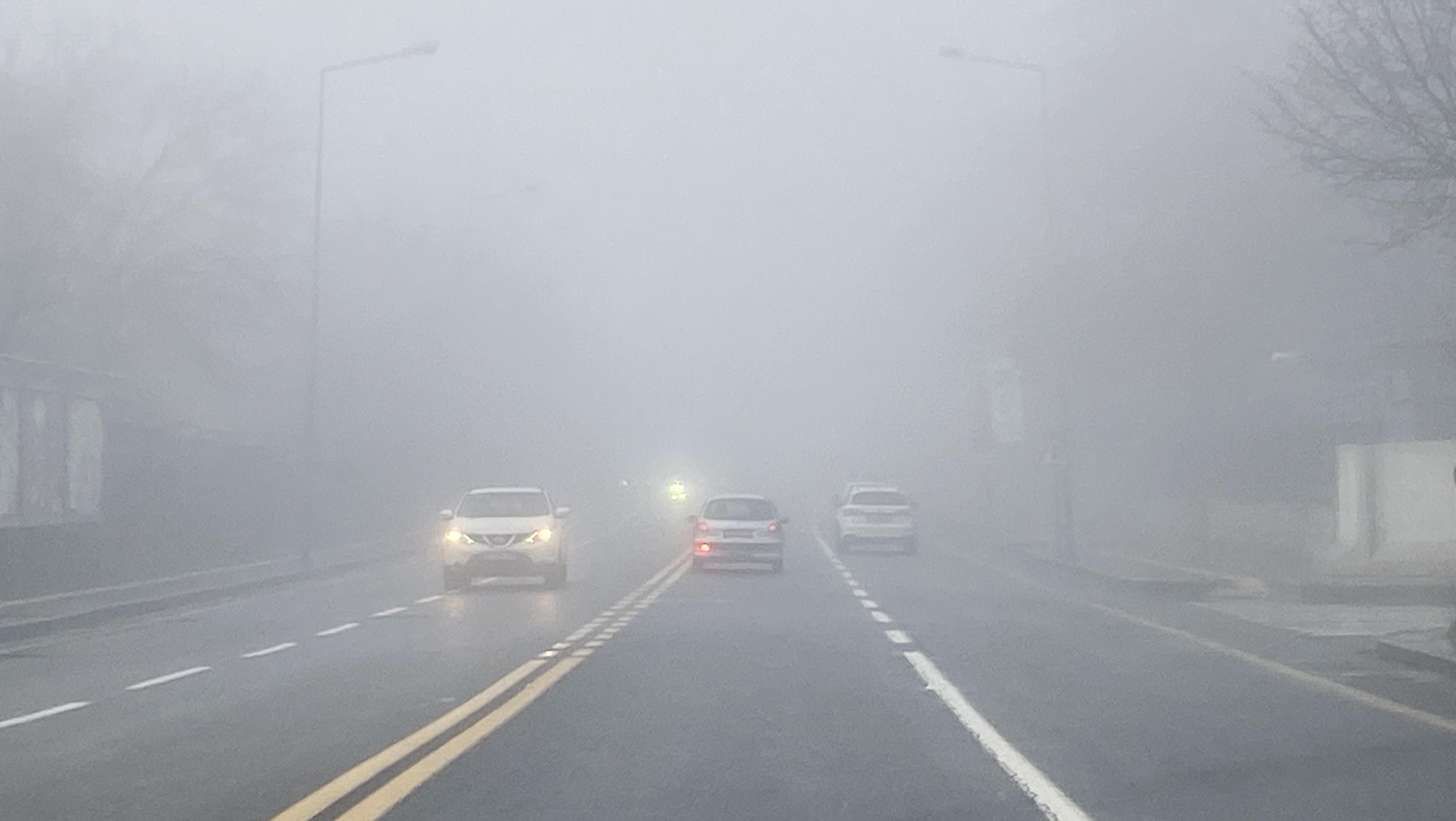 Diyarbakır’da yoğun sis