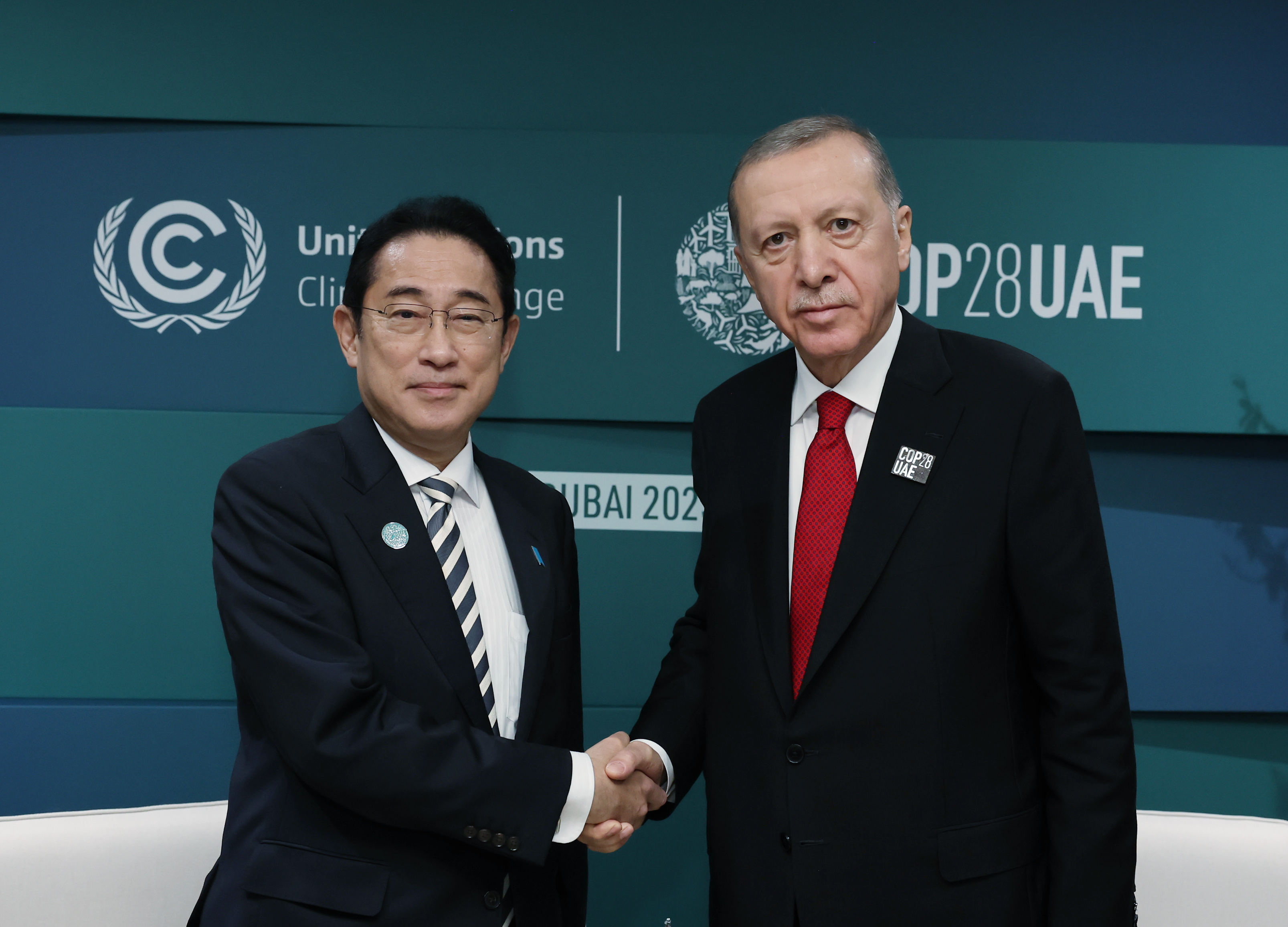 Erdoğan, Japonya Başbakanı Kishida ile görüştü