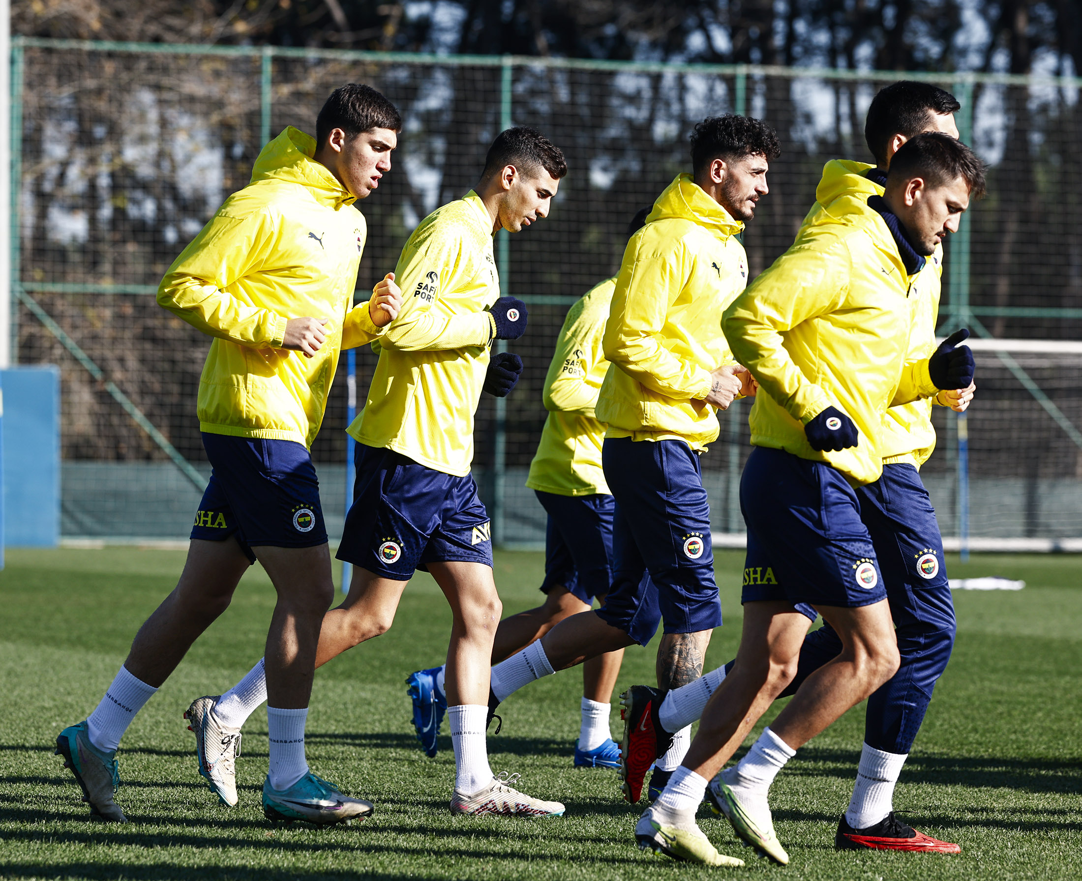 Fenerbahçe, çabukluk çalıştı