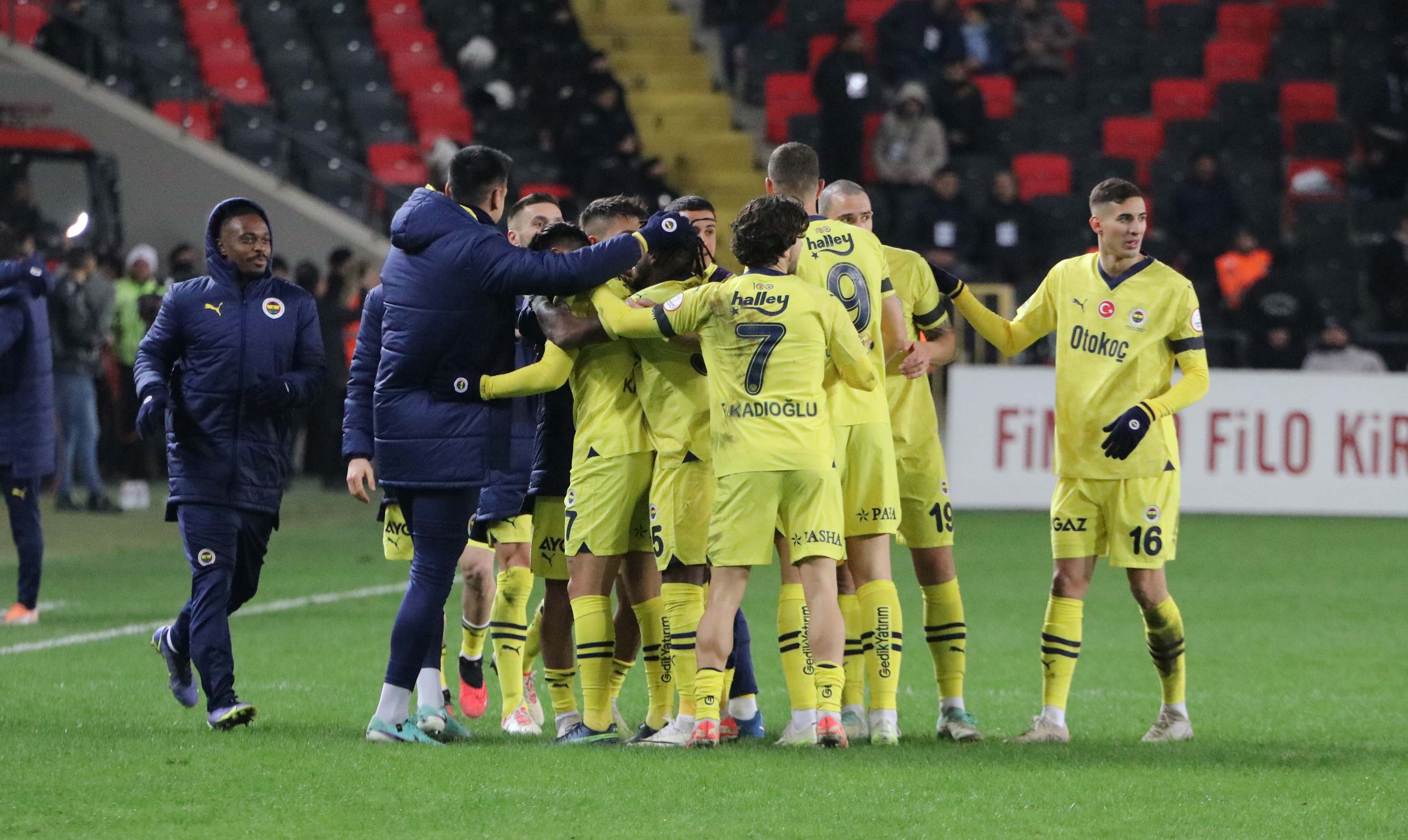 Gaziantep FK - Fenerbahçe (EK FOTOĞRAFLAR)