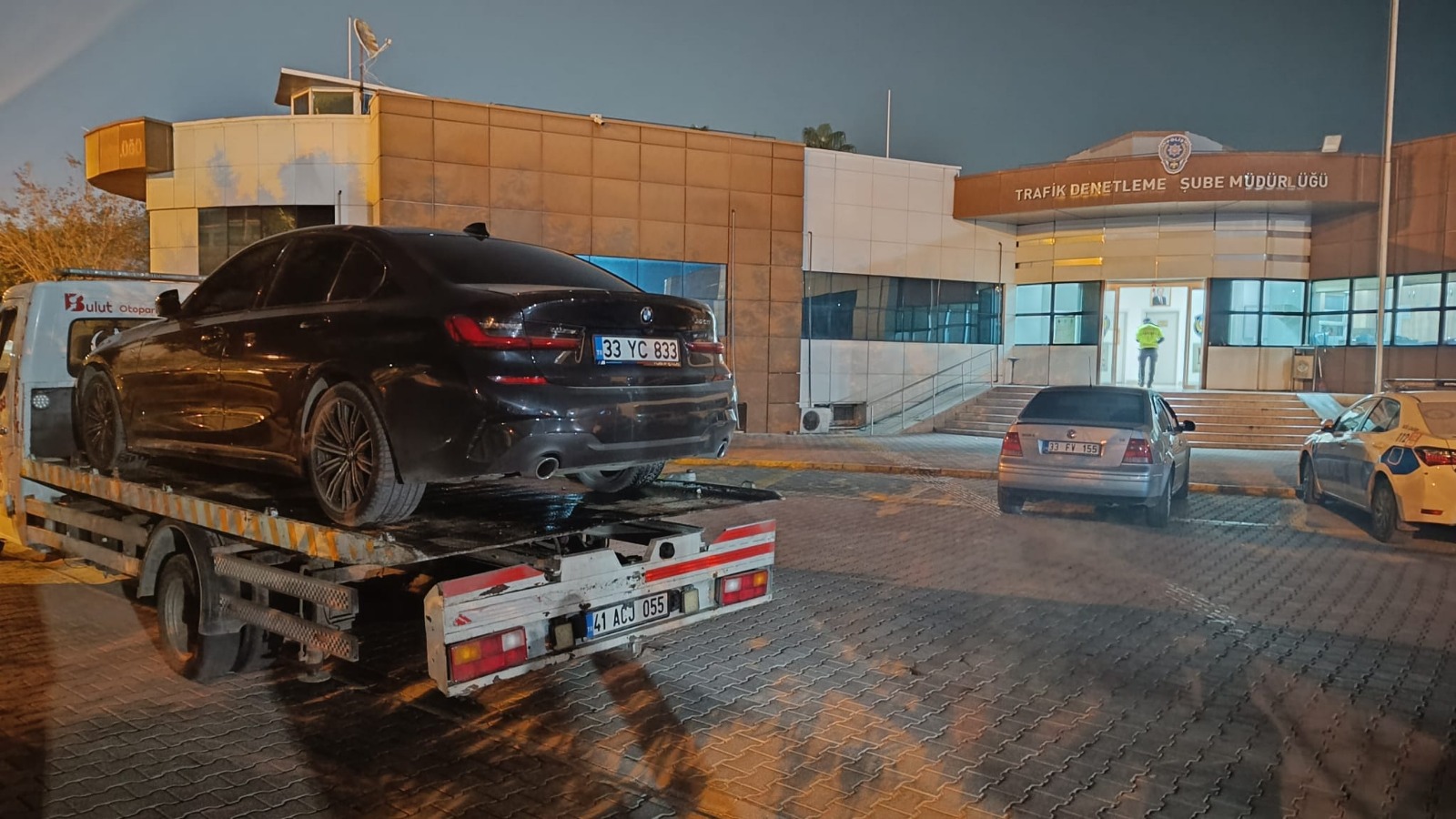 Hastane otoparkında drift atan sürücüye 33 bin lira ceza