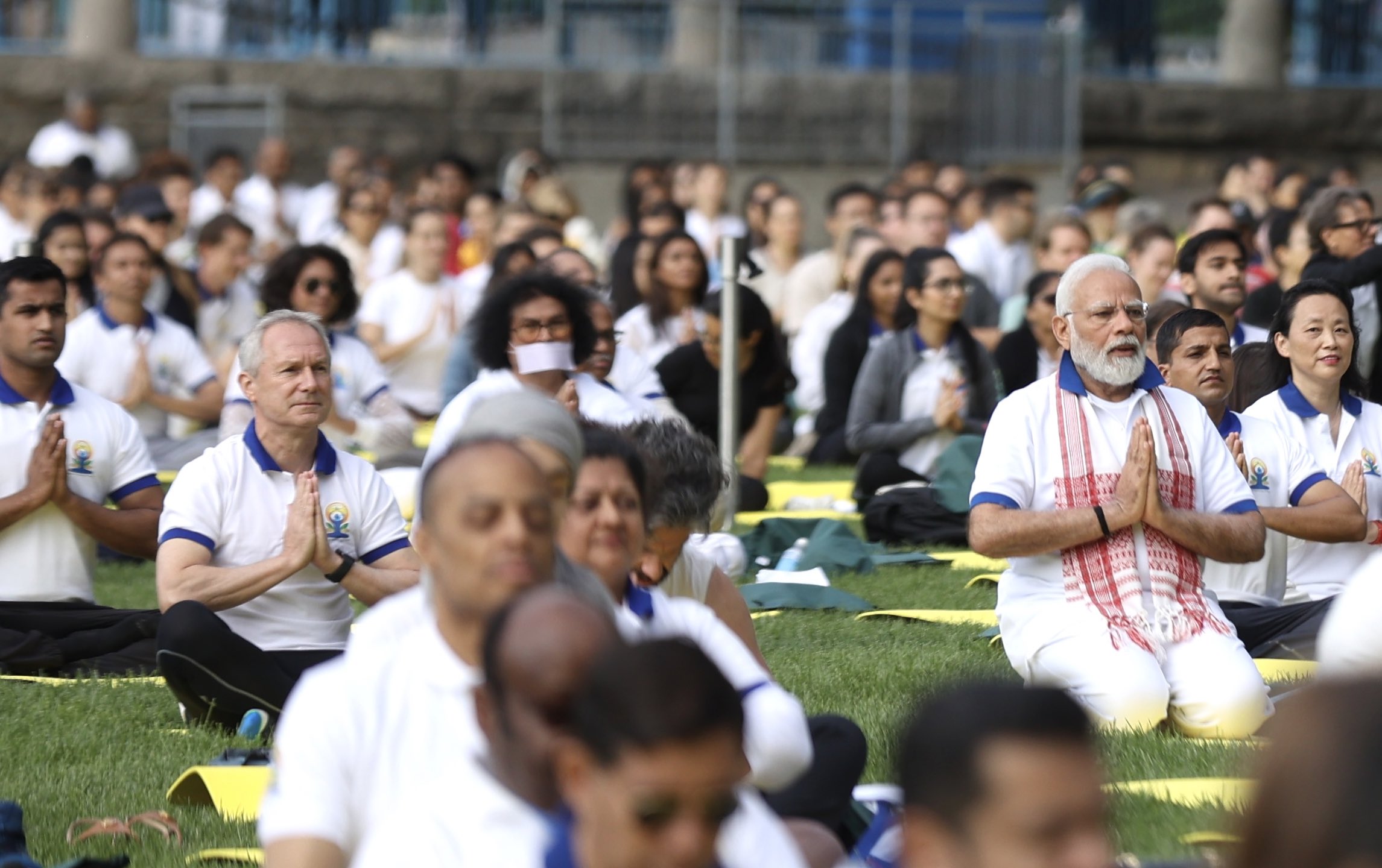 Hindistan Başbakanı Modi, New York’ta binlerce kişiyle yoga yaptı