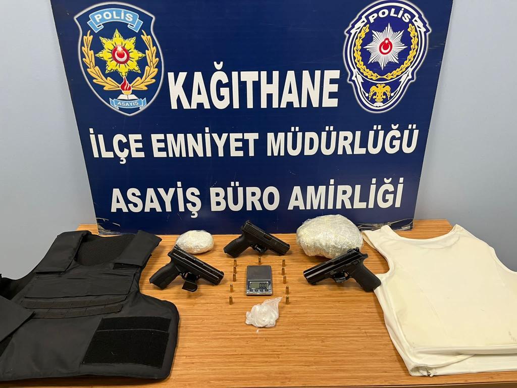 Kağıthane’de uyuşturucu operasyonu: 8 gözaltı 