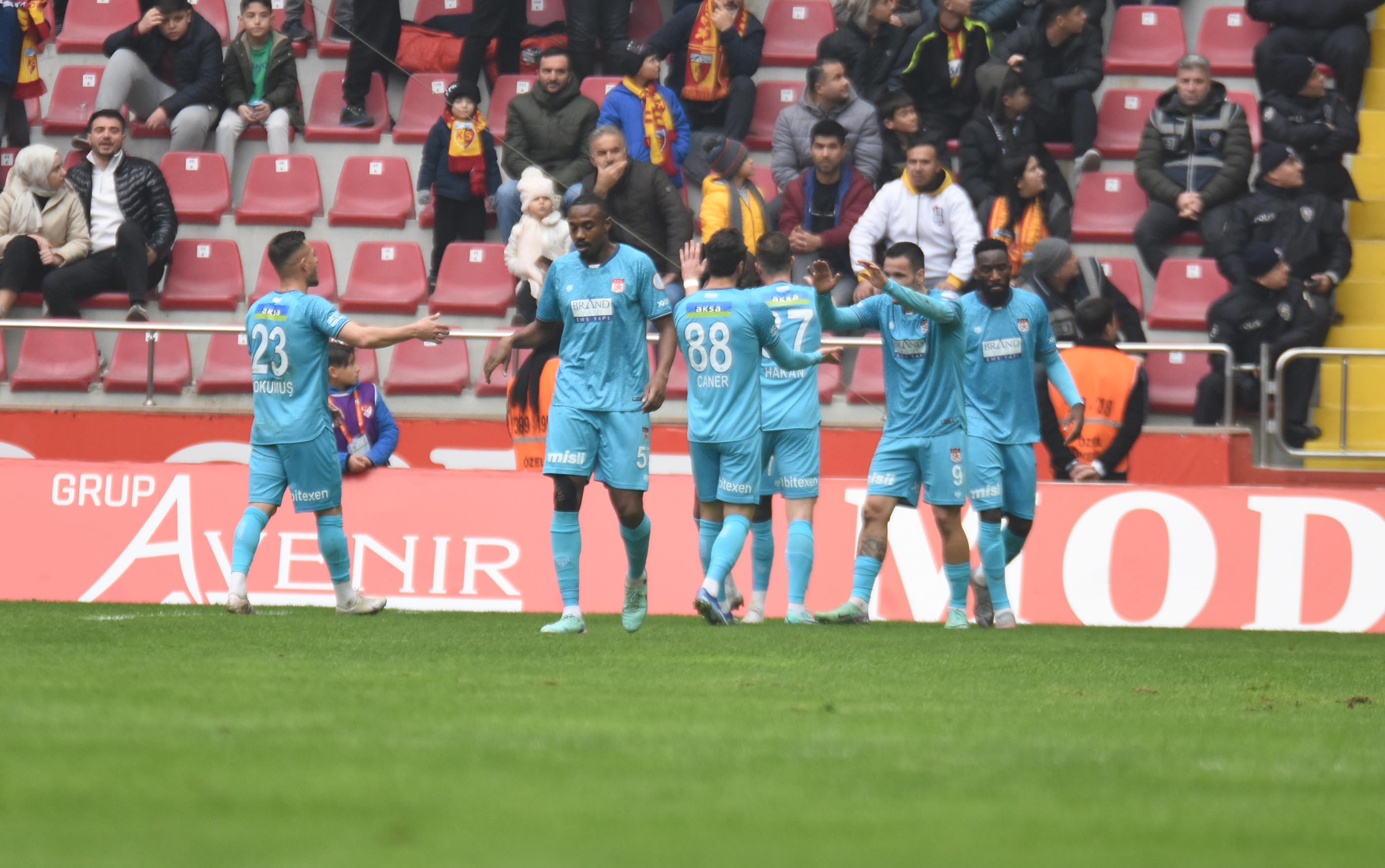 Kayserispor - Sivasspor (FOTOĞRAFLAR)