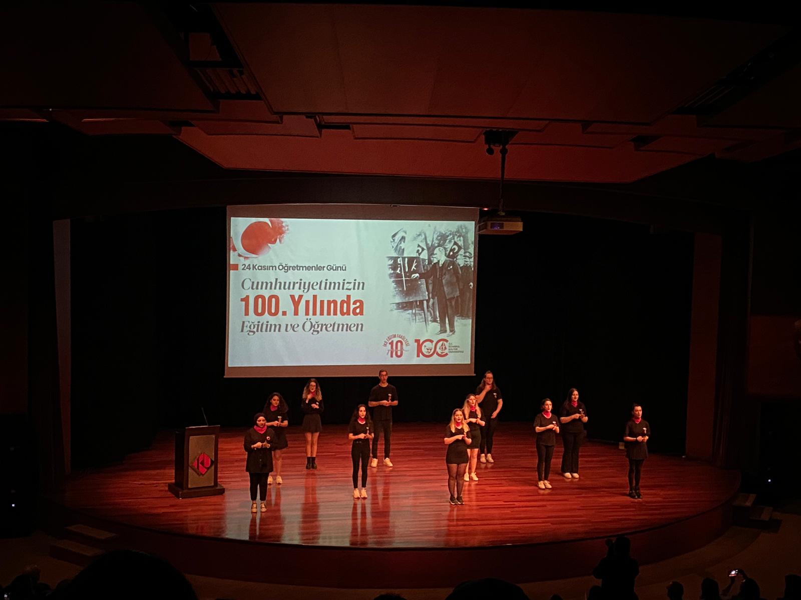 İKÜ’de ‘Cumhuriyetin 100’üncü yılında eğitim ve öğretmen’ konusu ele alındı 