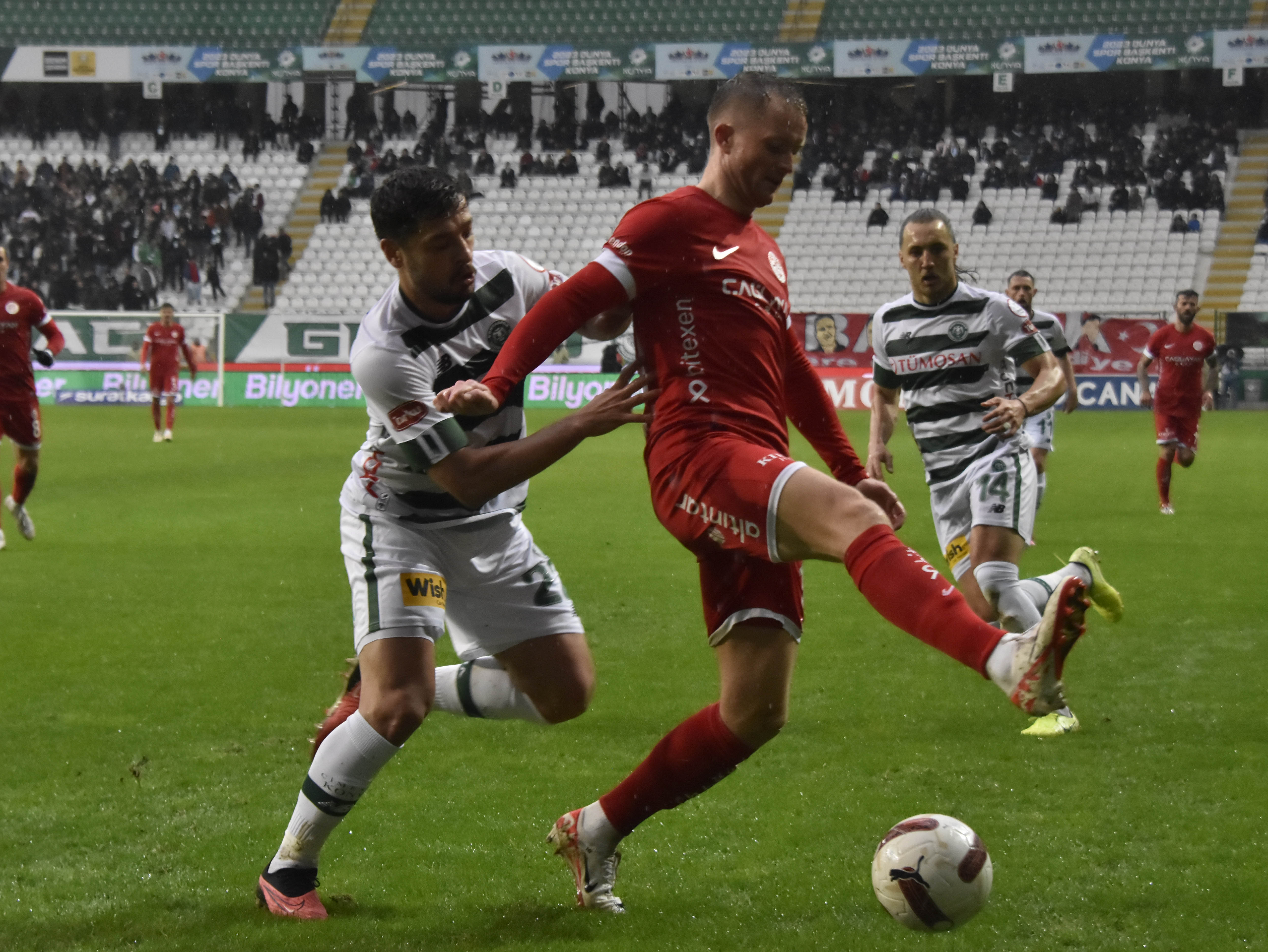 Konyaspor - Antalyaspor (FOTOĞRAFLAR)