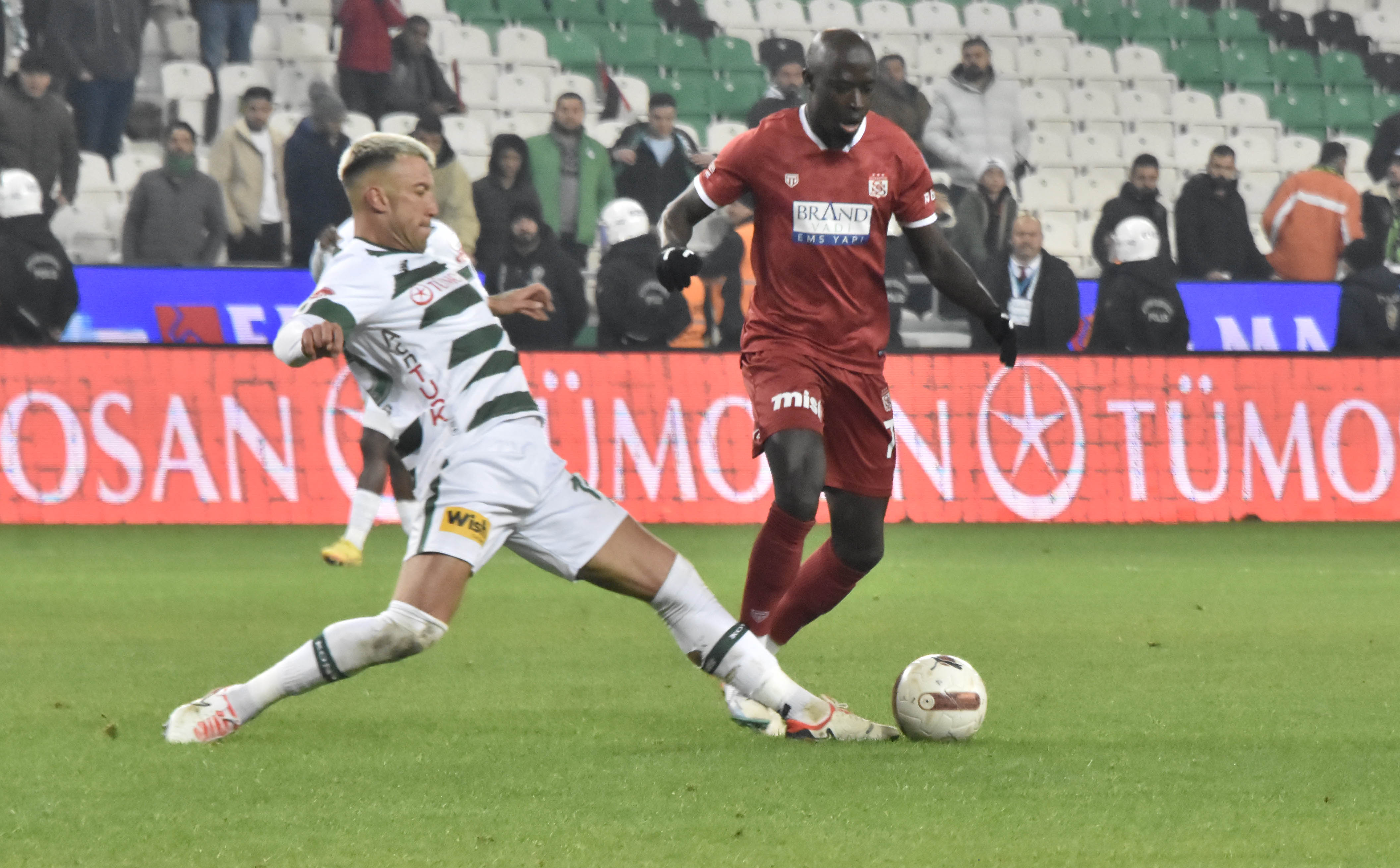 Konyaspor - Sivasspor (EK FOTOĞRAFLAR)