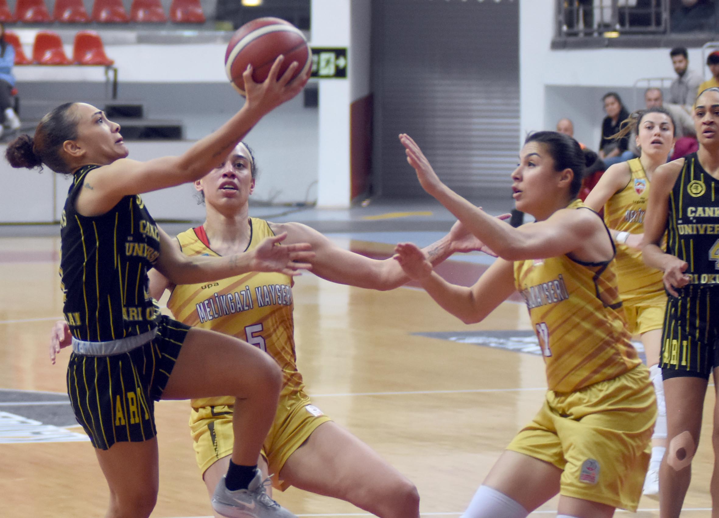 Melikgazi Kayseri Basketbol - Çankaya Üniversitesi: 94 - 77