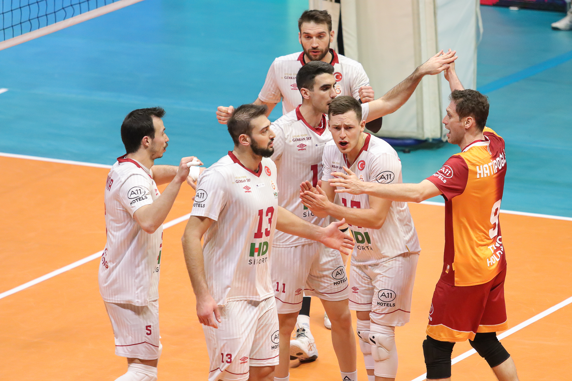 Mint Vero Volley Monza - Galatasaray HDI Sigorta: 3-0