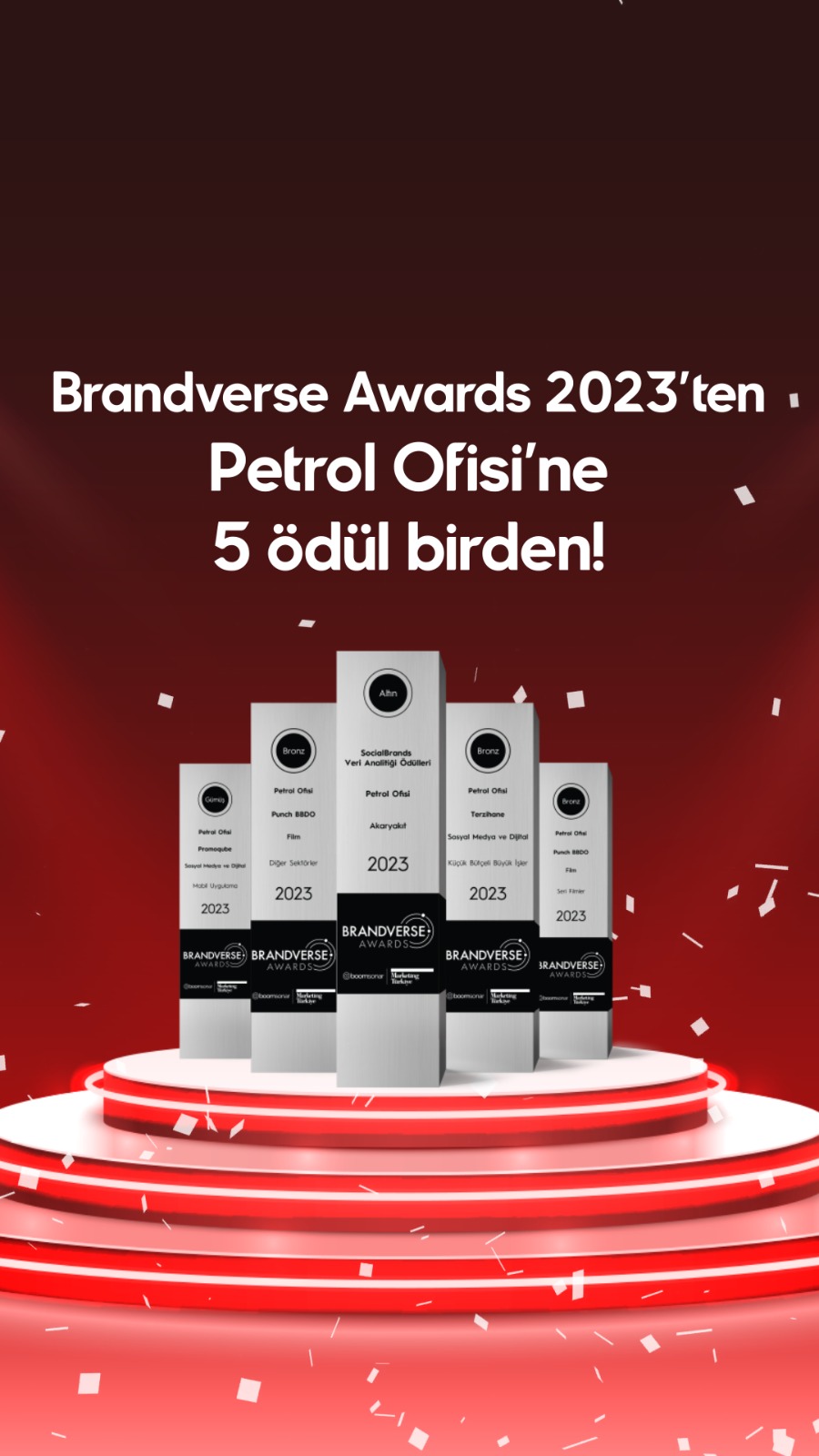 Petrol Ofisi’ne Brandverse Awards’ta 5 ödül