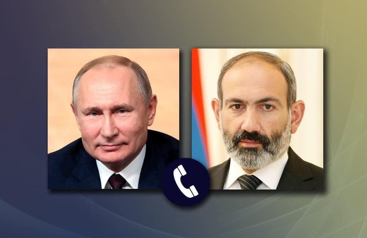 Putin, Paşinyan ile telefonda görüştü