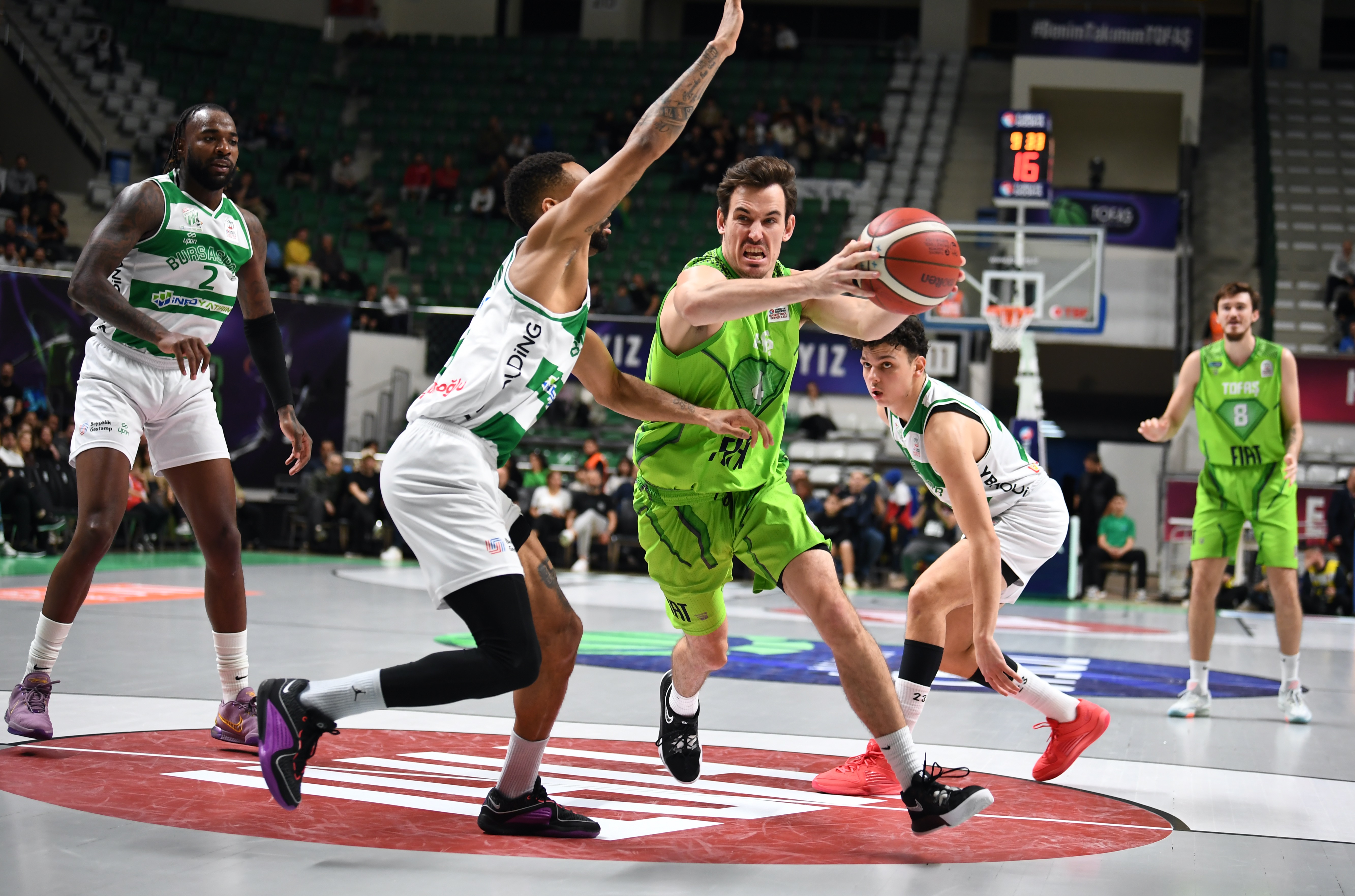 TOFAŞ-Bursaspor İnfo Yatırım: 91-85