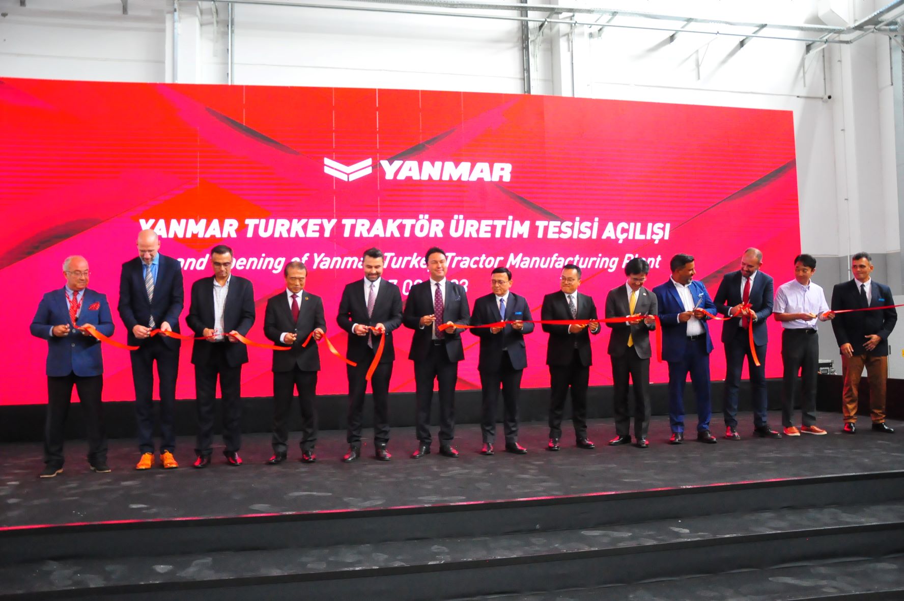 Yanmar, Türkiye’deki yeni traktör fabrikasını İzmir’de açtı